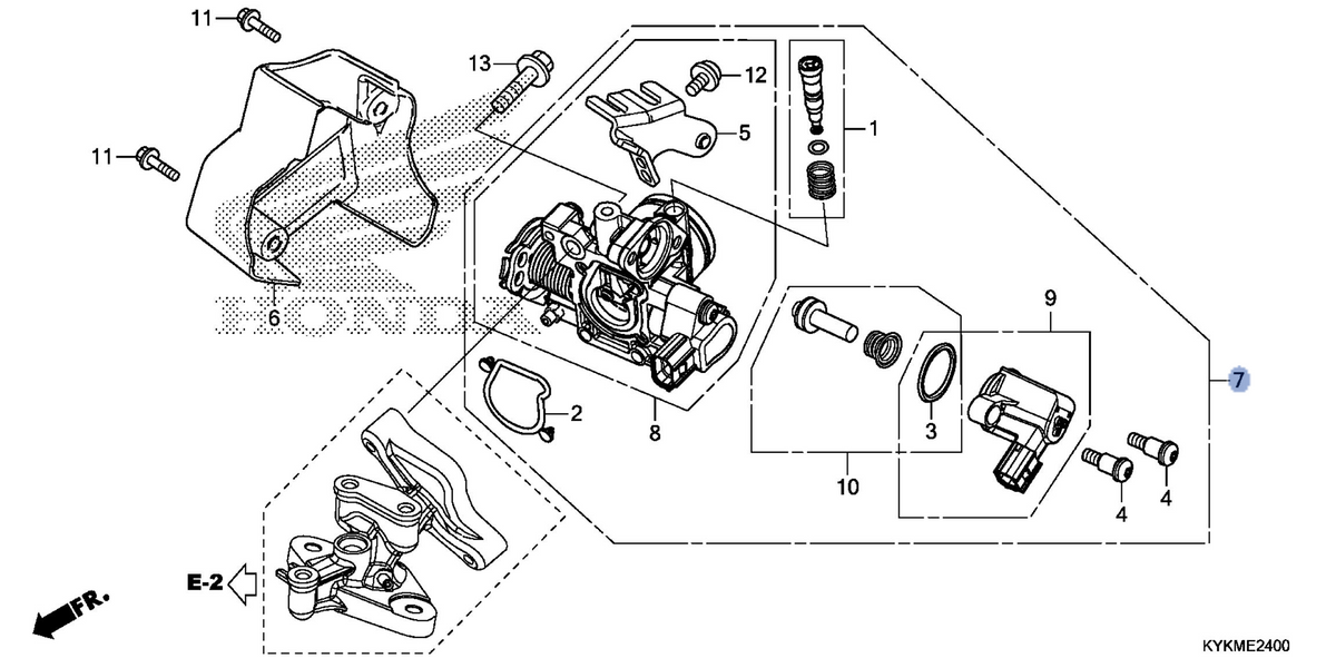 Honda OEM part 16400-KYK-D12
