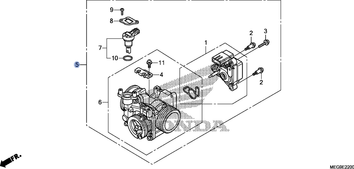 Honda OEM part 16400-MEG-A61