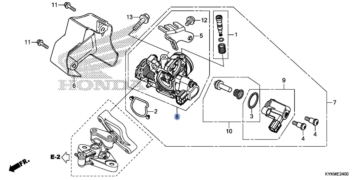 Honda OEM part 16410-KYK-D12