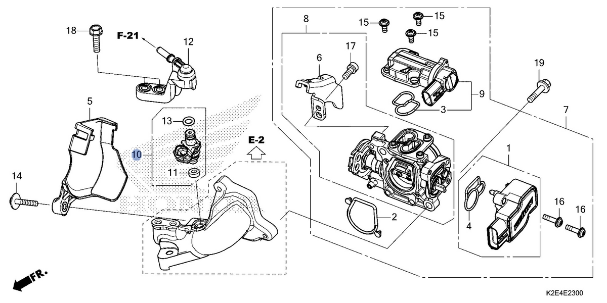 Honda OEM part 16450-K60-T71