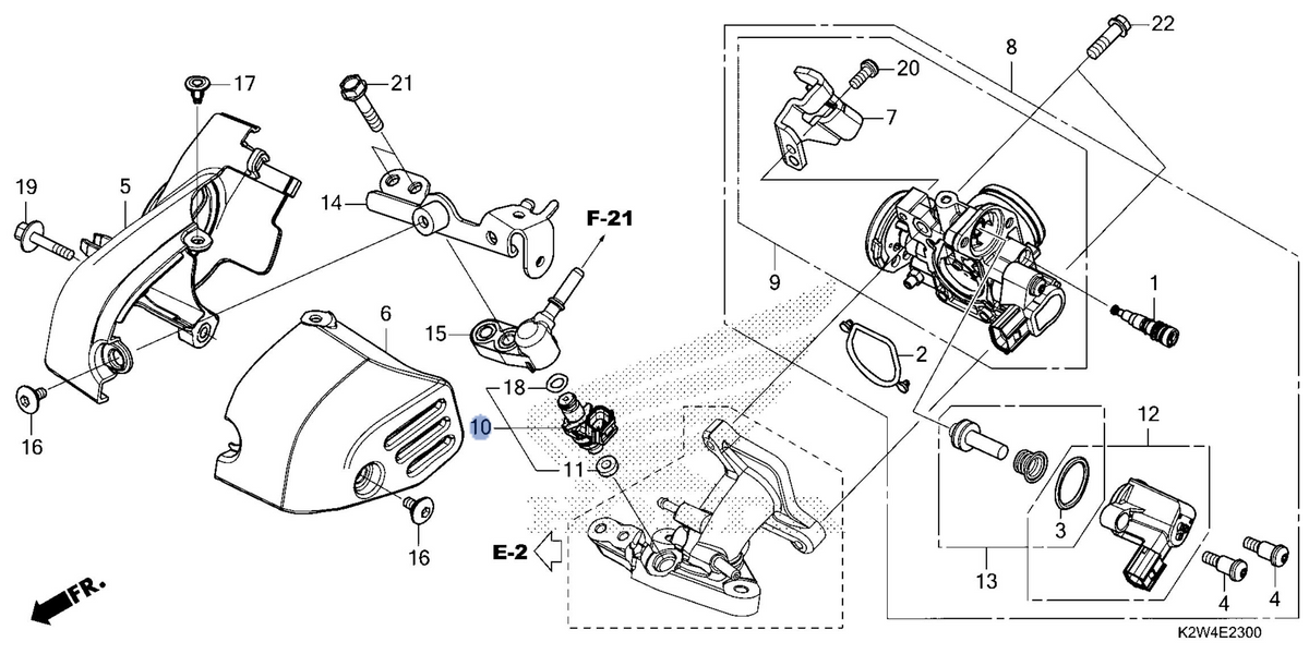 Honda OEM part 16450-K76-T61