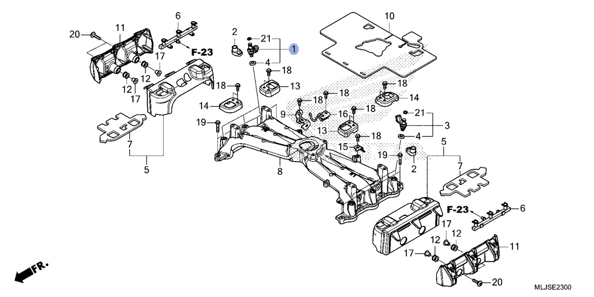 Honda OEM part 16450-MLJ-M01