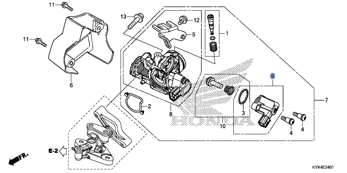 Honda OEM part 16480-KVB-S51