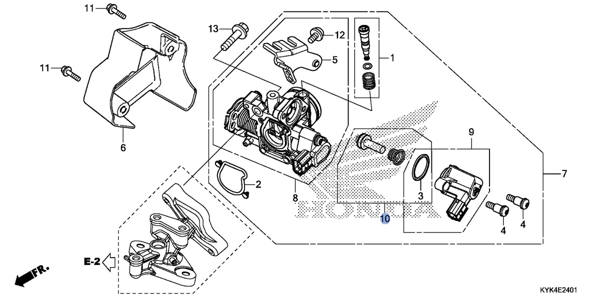Honda OEM part 16485-GGZ-J01