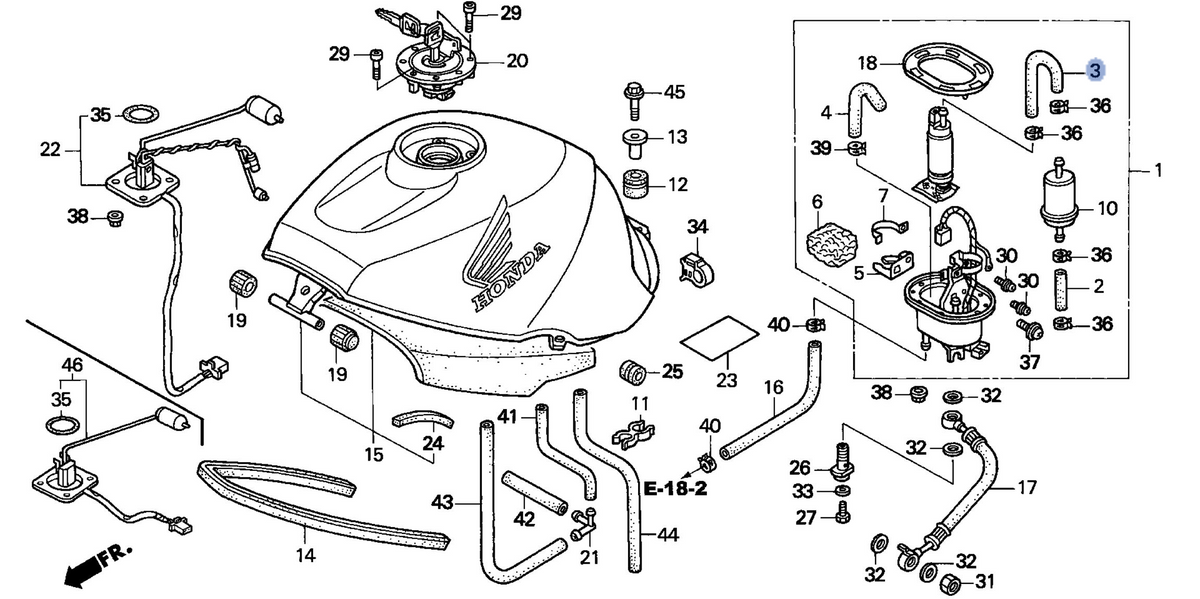 Honda OEM part 16712-MAT-D01