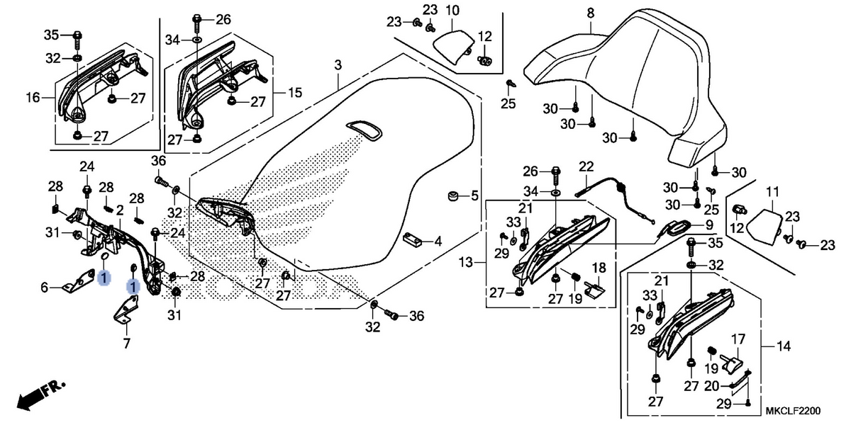 Honda OEM part 16712-MN5-000