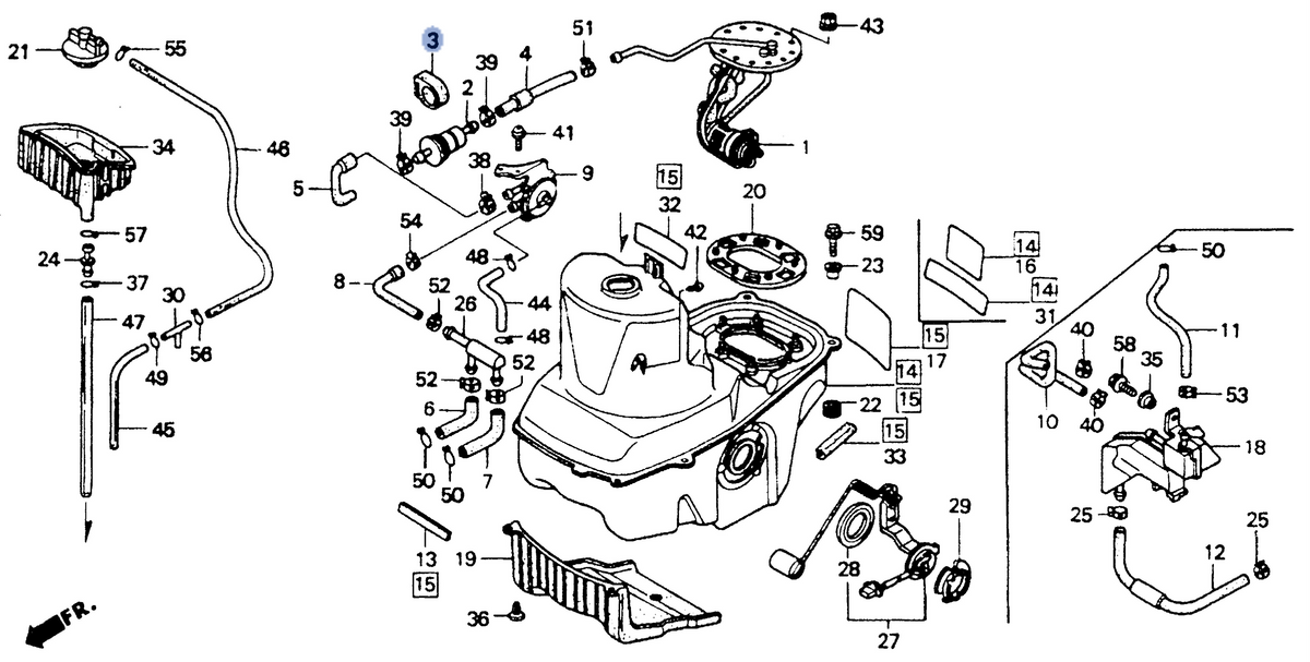 Honda OEM part 16905-MG7-000