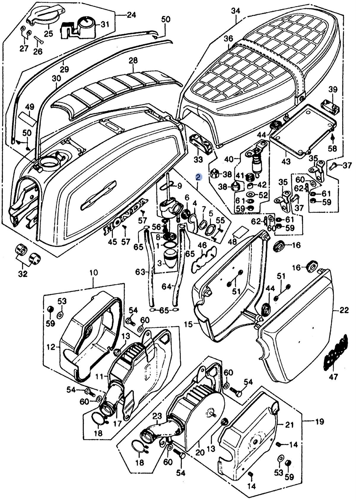 Honda OEM part 16950-336-005