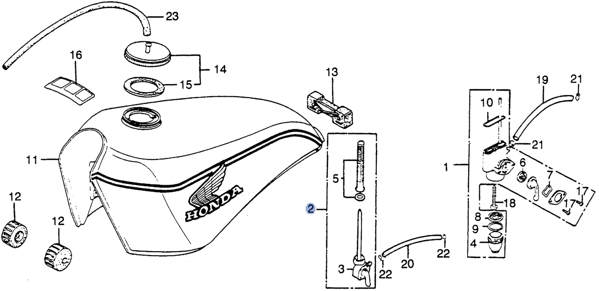 Honda OEM part 16950-385-703