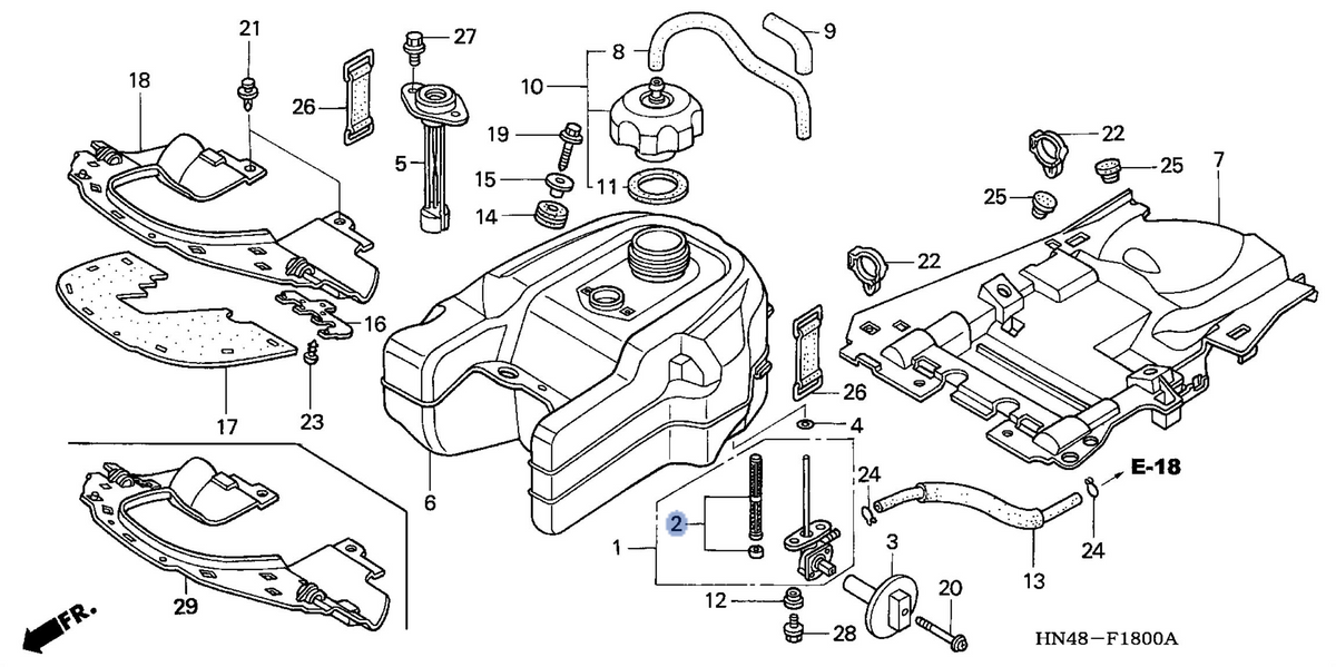 Honda OEM part 16952-HN7-003