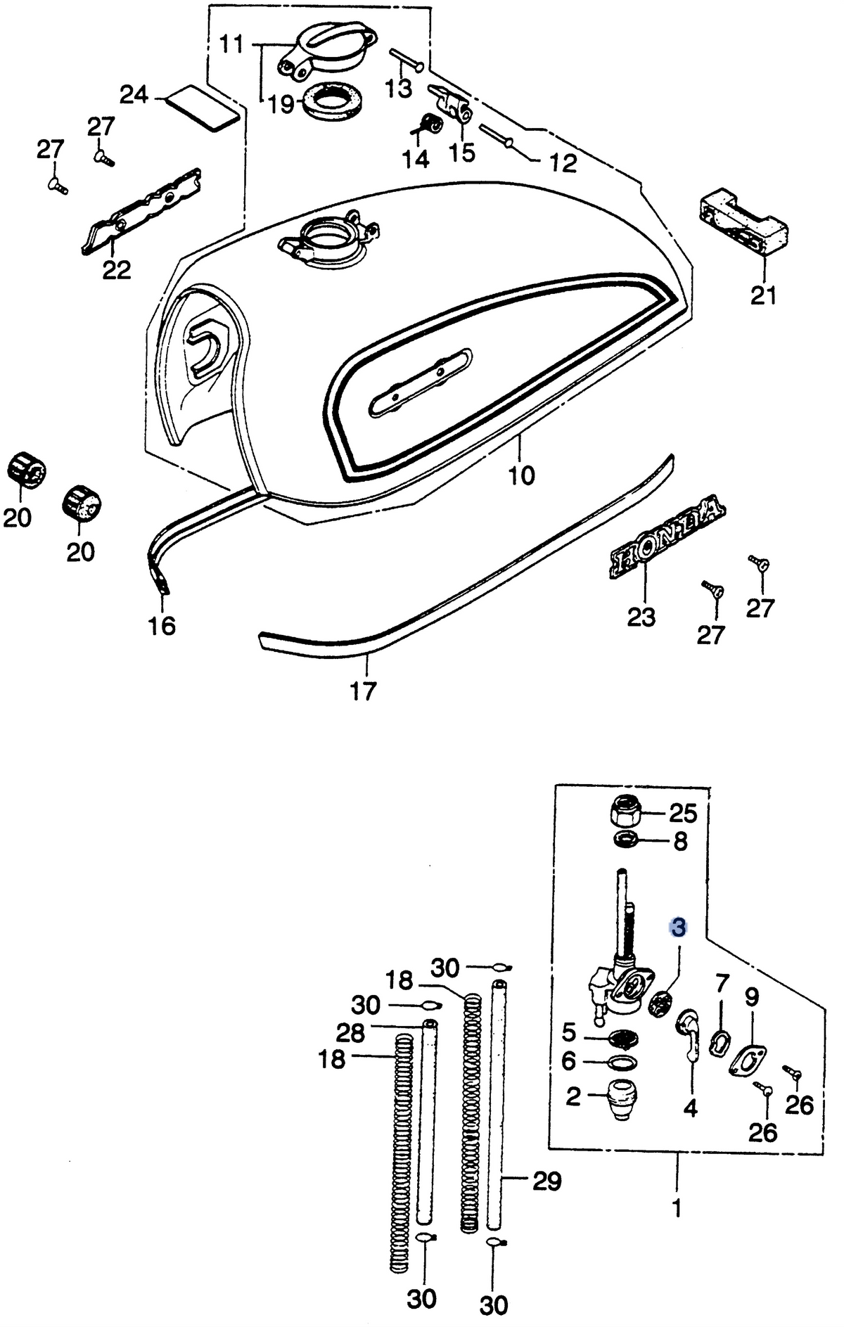 Honda OEM part 16953-283-000