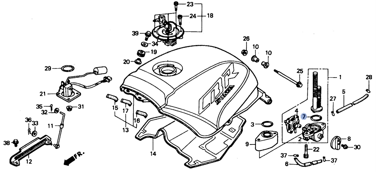 Honda OEM part 16958-KY6-003