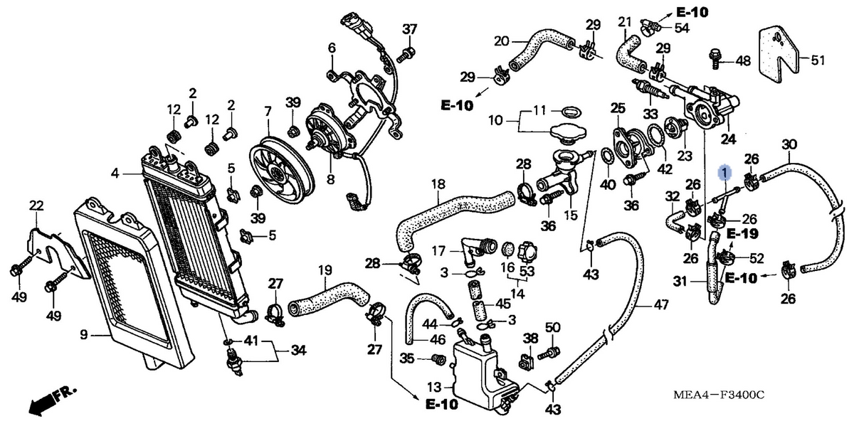 Honda OEM part 16959-MY1-000