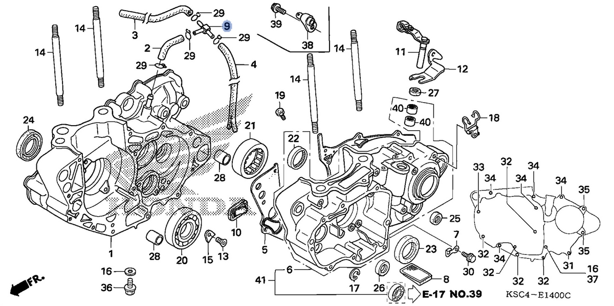 Honda OEM part 16961-MCT-010