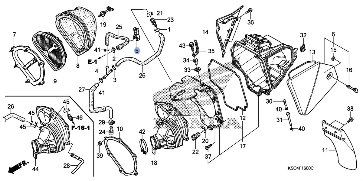 Honda OEM part 16965-VM0-771