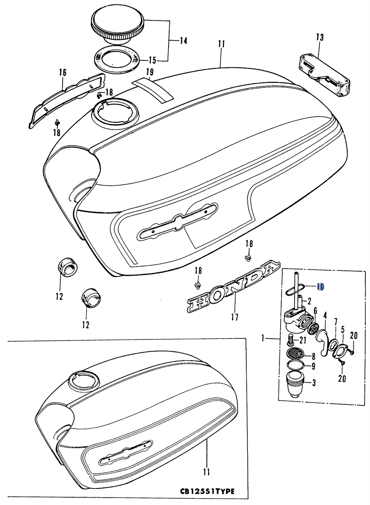 Honda OEM part 16997-273-006