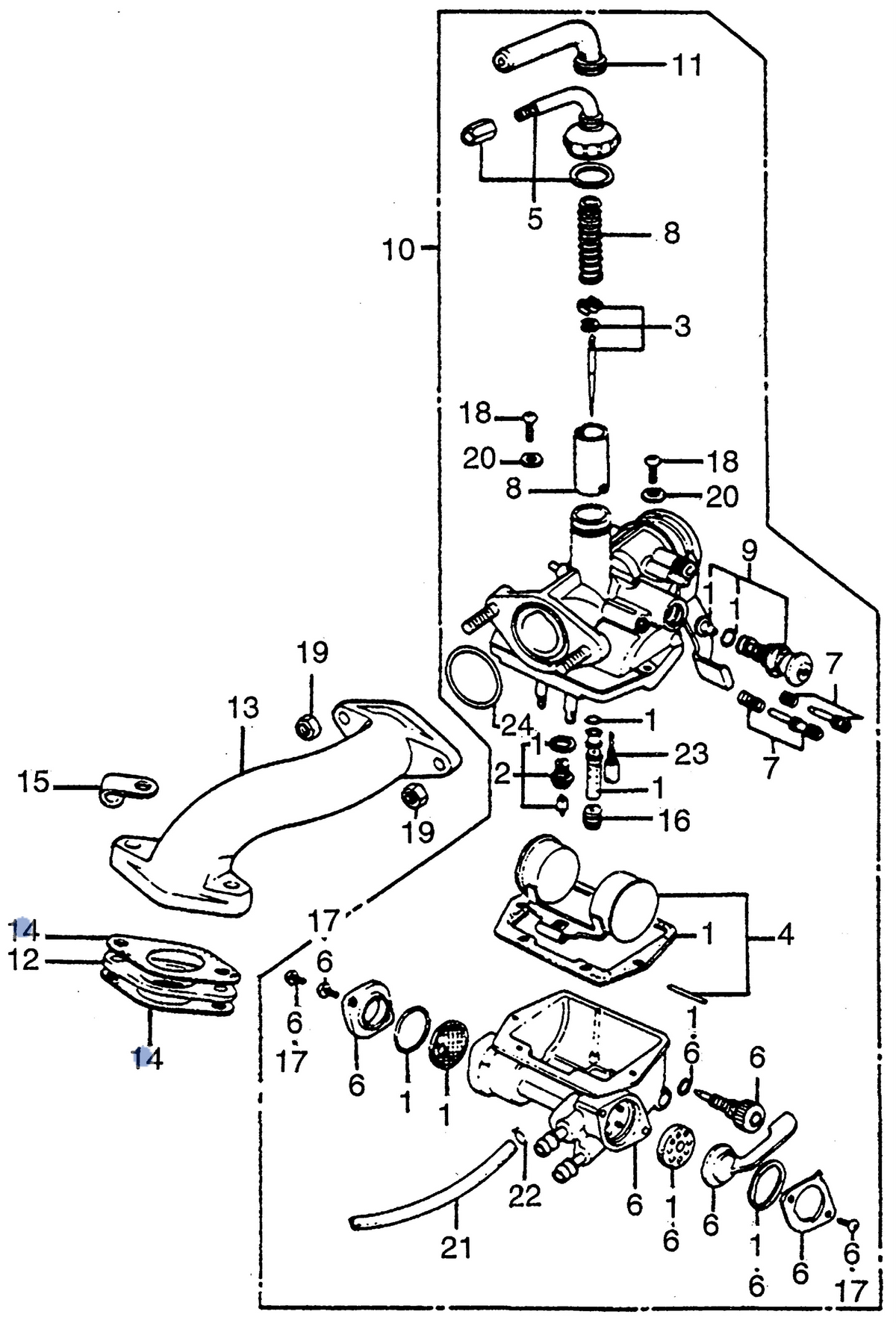 Honda OEM part 17119-046-306