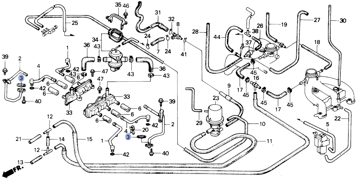 Honda OEM part 17142-MN5-000
