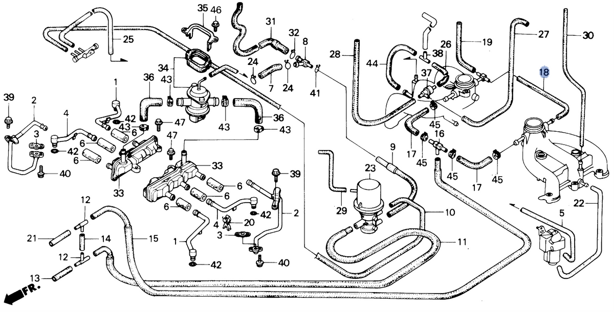 Honda OEM part 17173-MN5-000
