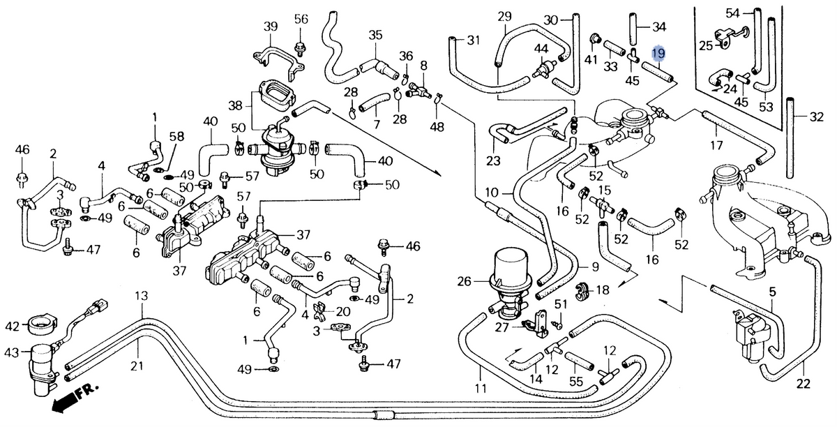 Honda OEM part 17175-MT2-000