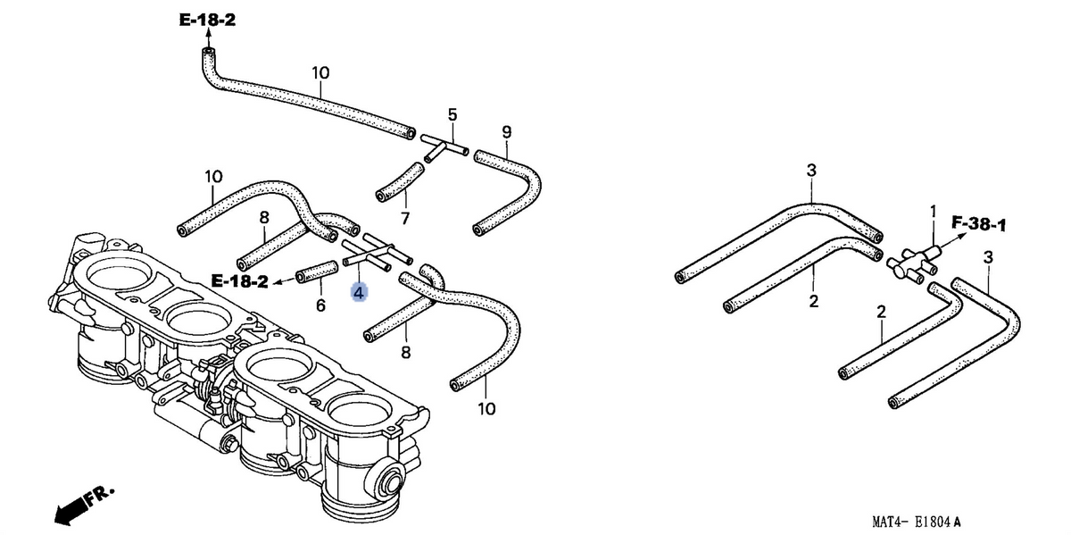 Honda OEM part 17201-MCJ-003