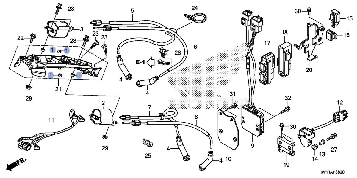 Honda OEM part 17202-ZV5-310