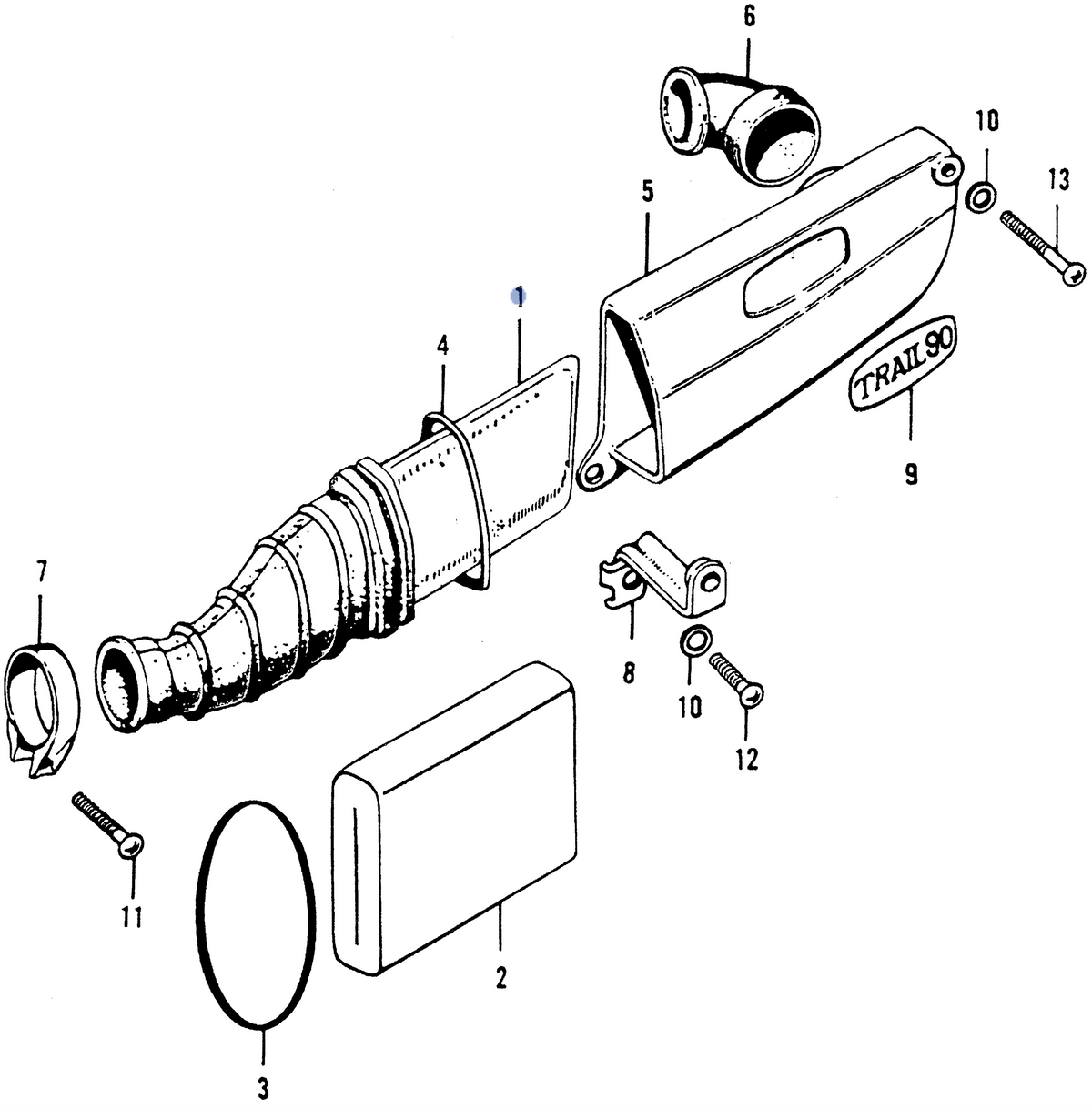 Honda OEM part 17210-077-000