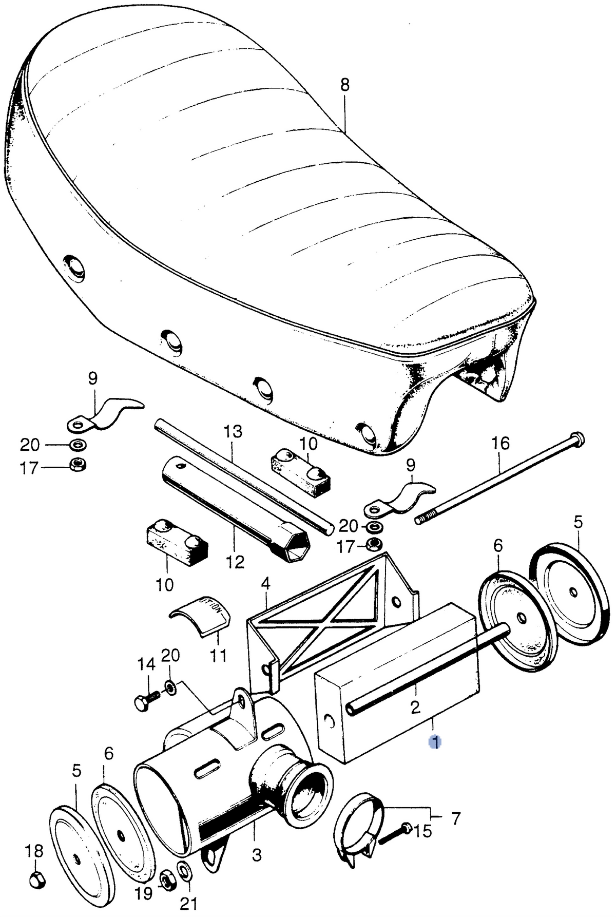 Honda OEM part 17211-098-771