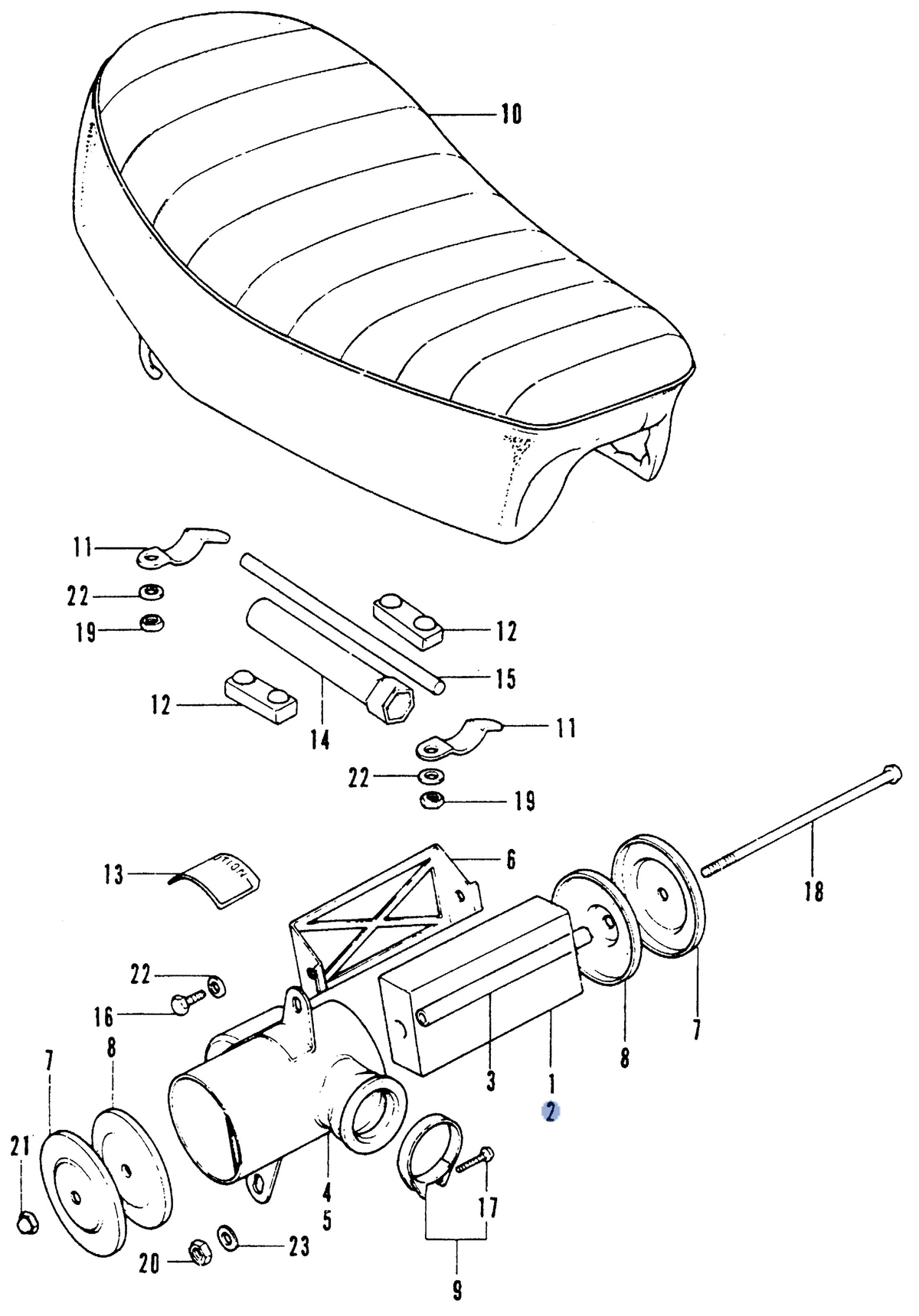 Honda OEM part 17211-118-000