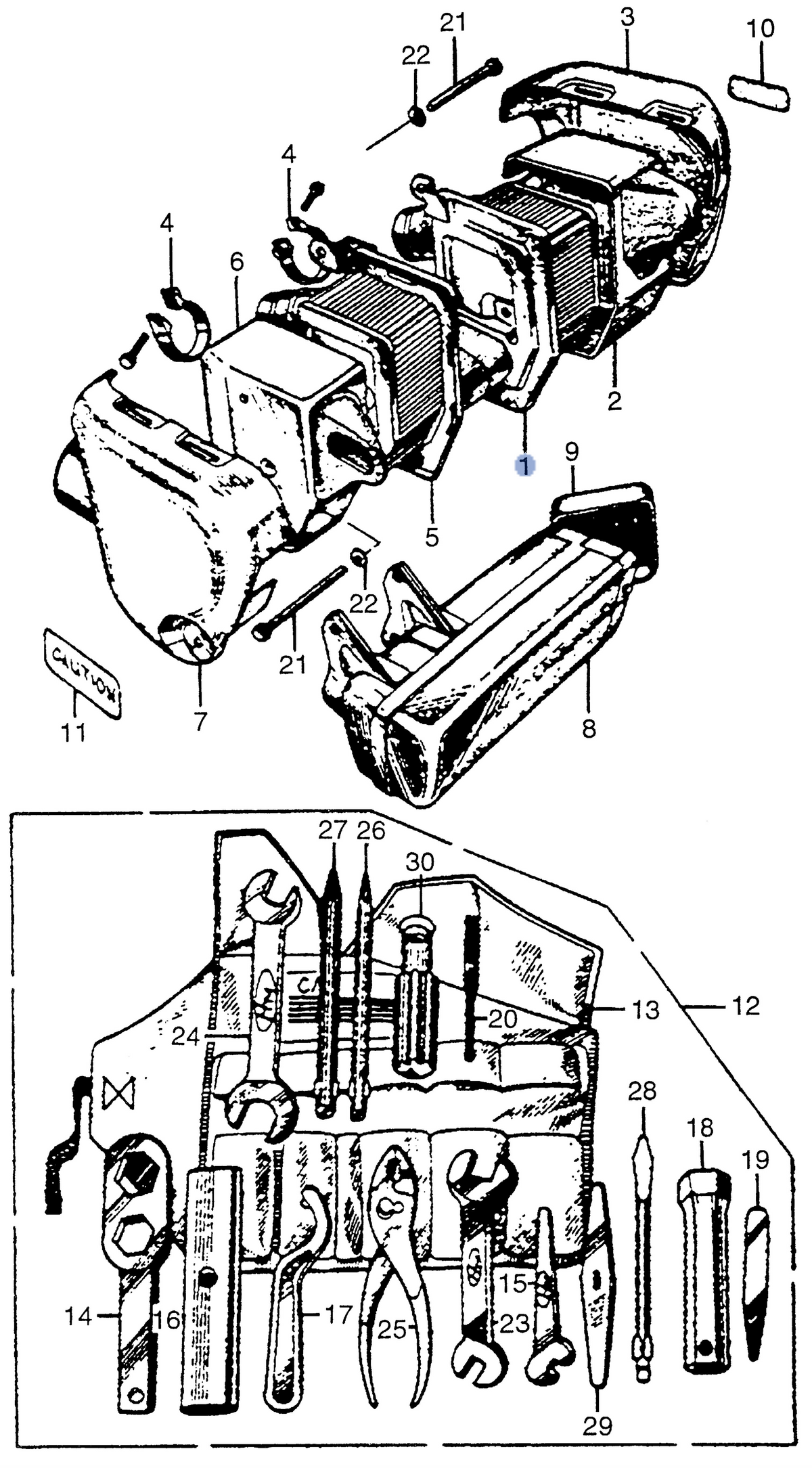 Honda OEM part 17211-283-010