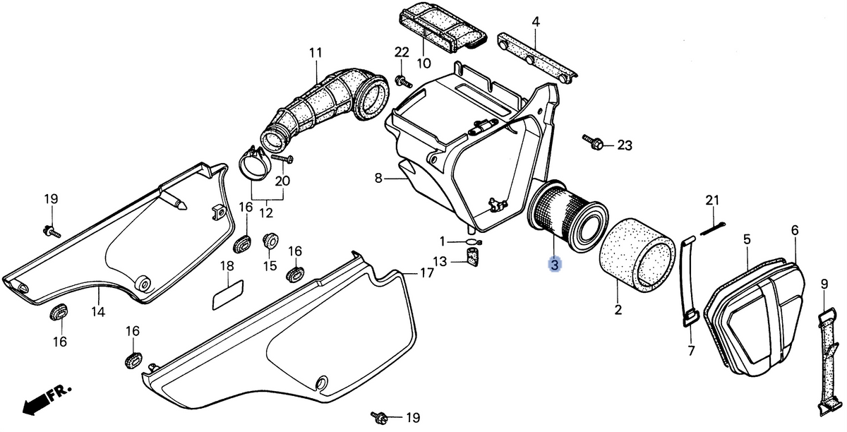 Honda OEM part 17212-KJ2-003