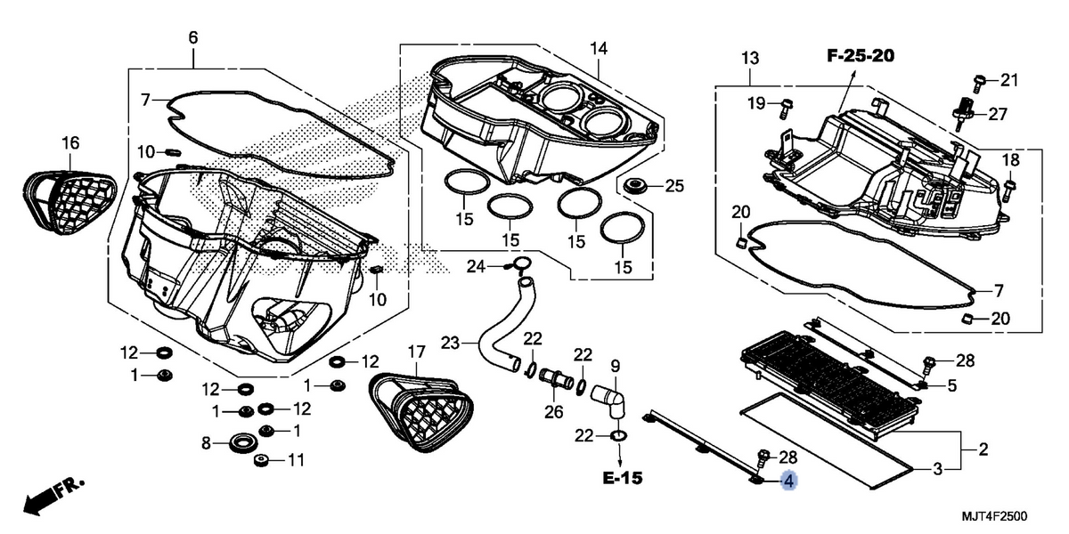 Honda OEM part 17212-MJT-E00