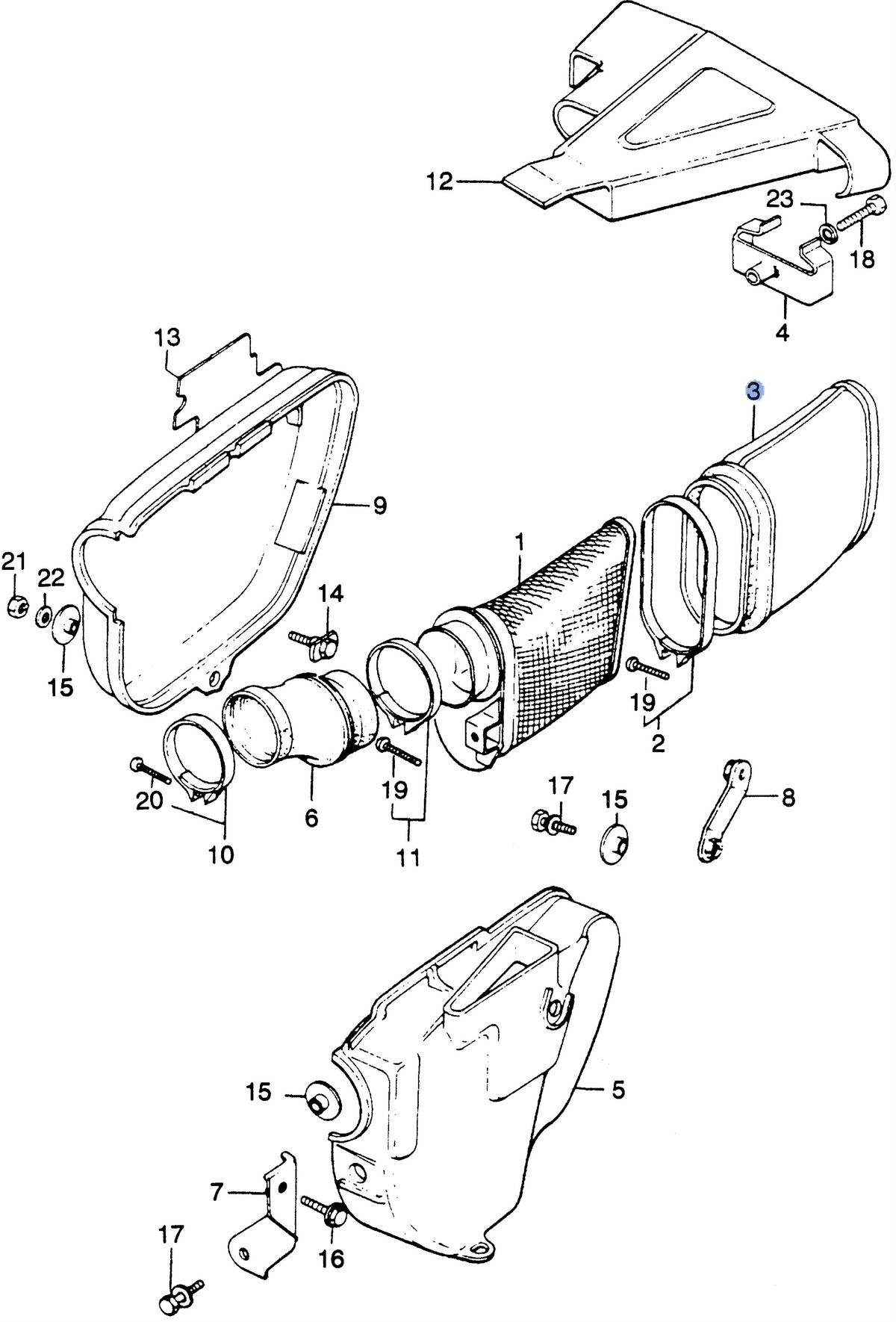 Honda OEM part 17213-329-010