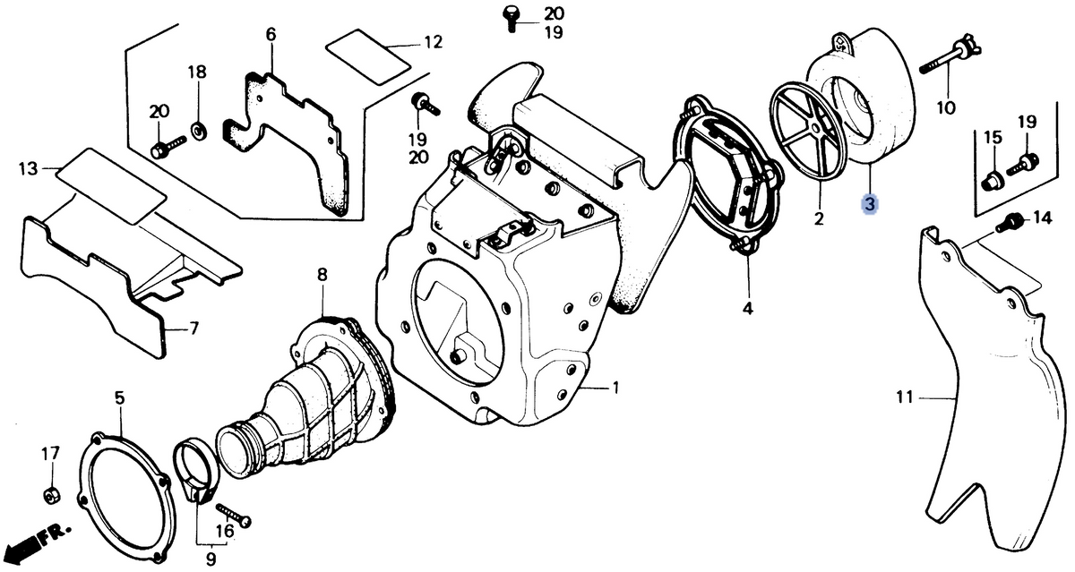 Honda OEM part 17213-GS2-680