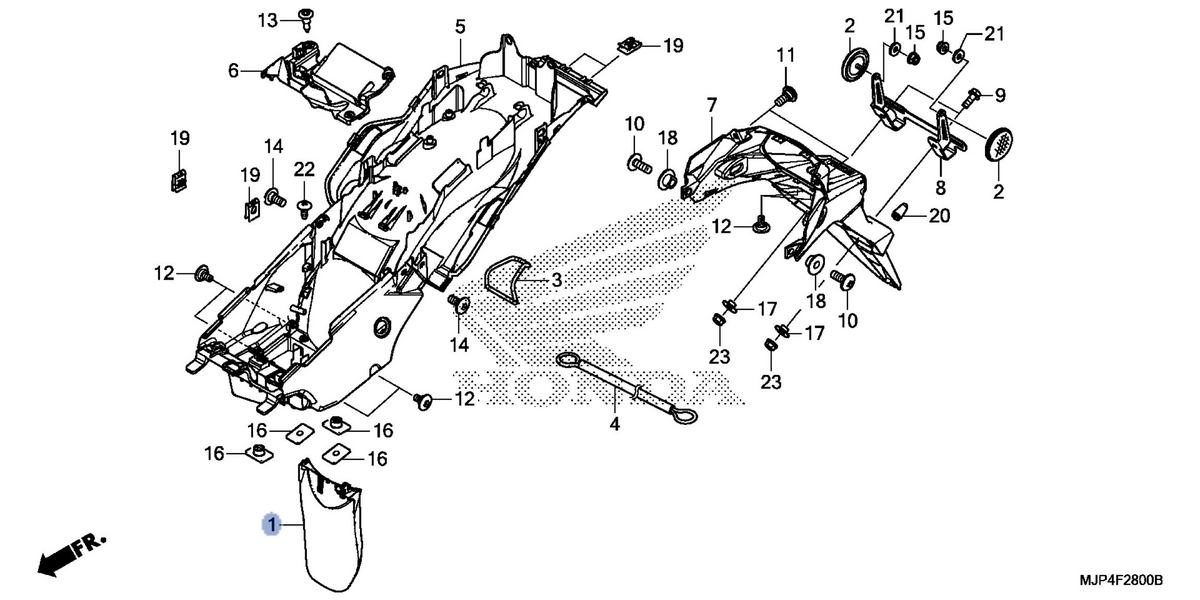 Honda OEM part 17218-MJP-G50