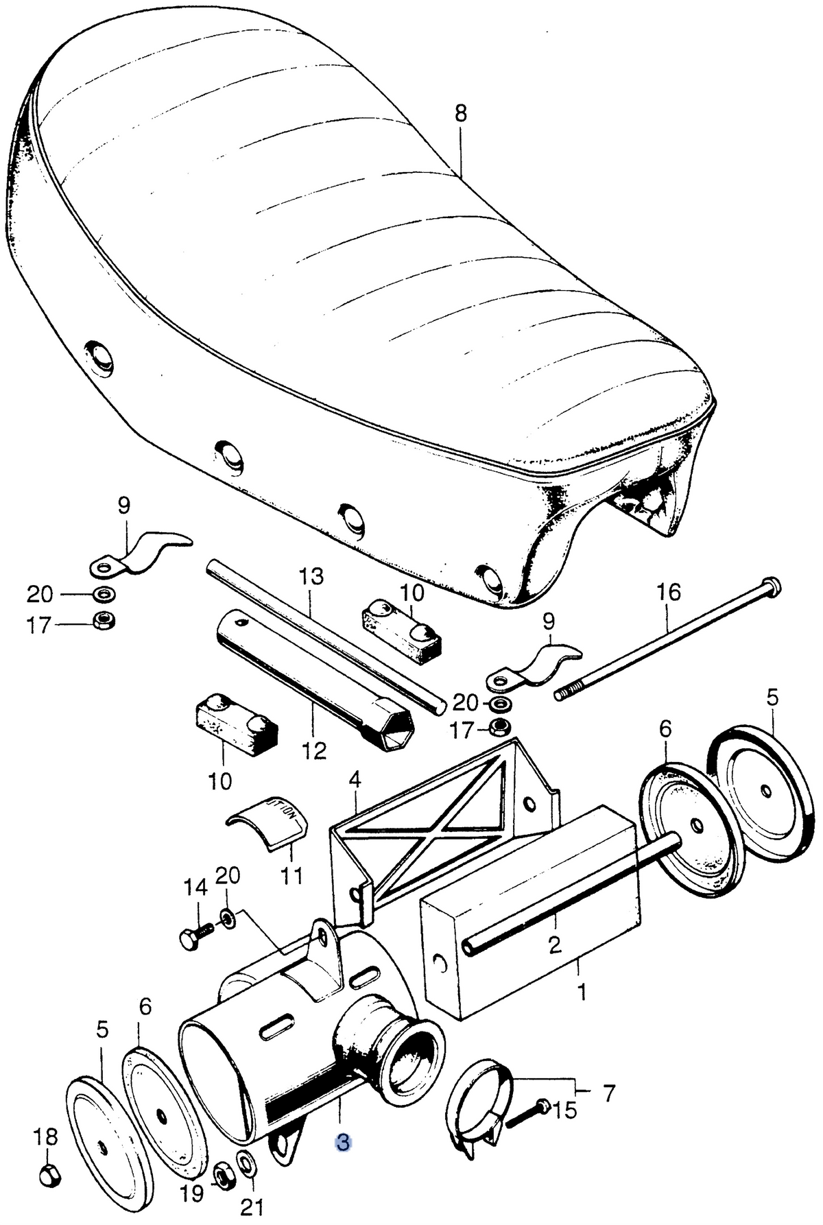 Honda OEM part 17221-118-771SG