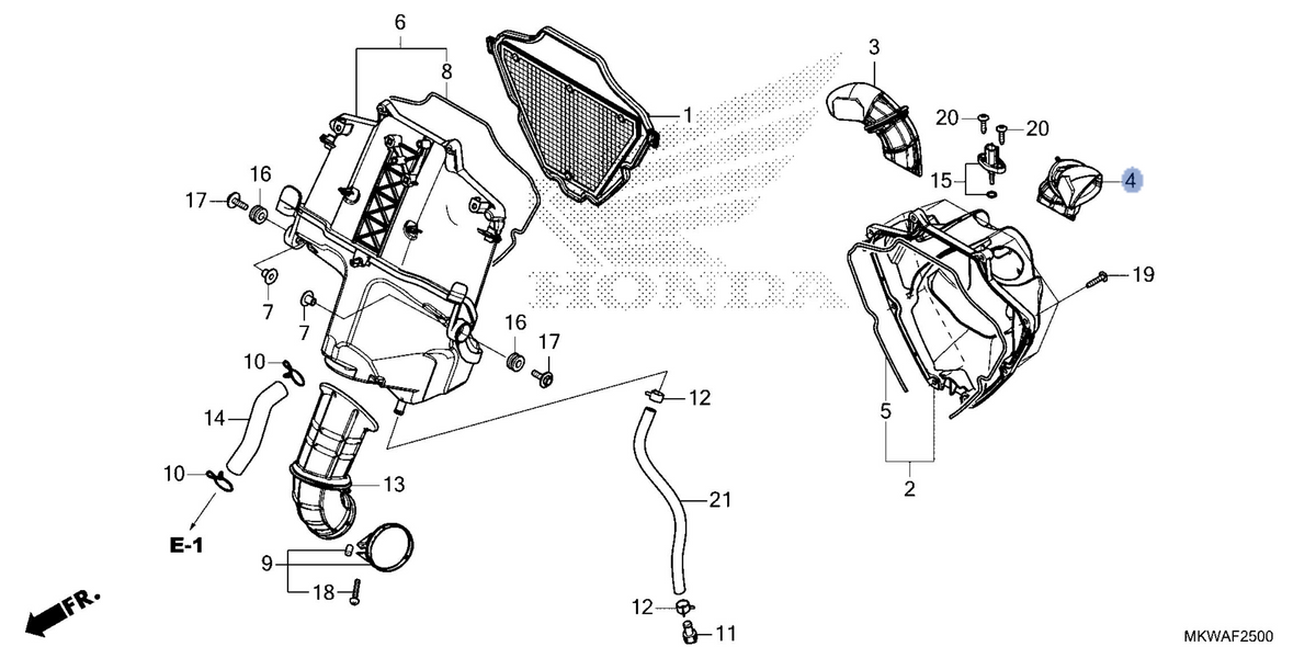 Honda OEM part 17223-MKT-D01