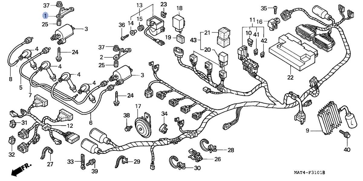 Honda OEM part 17226-MAT-E00