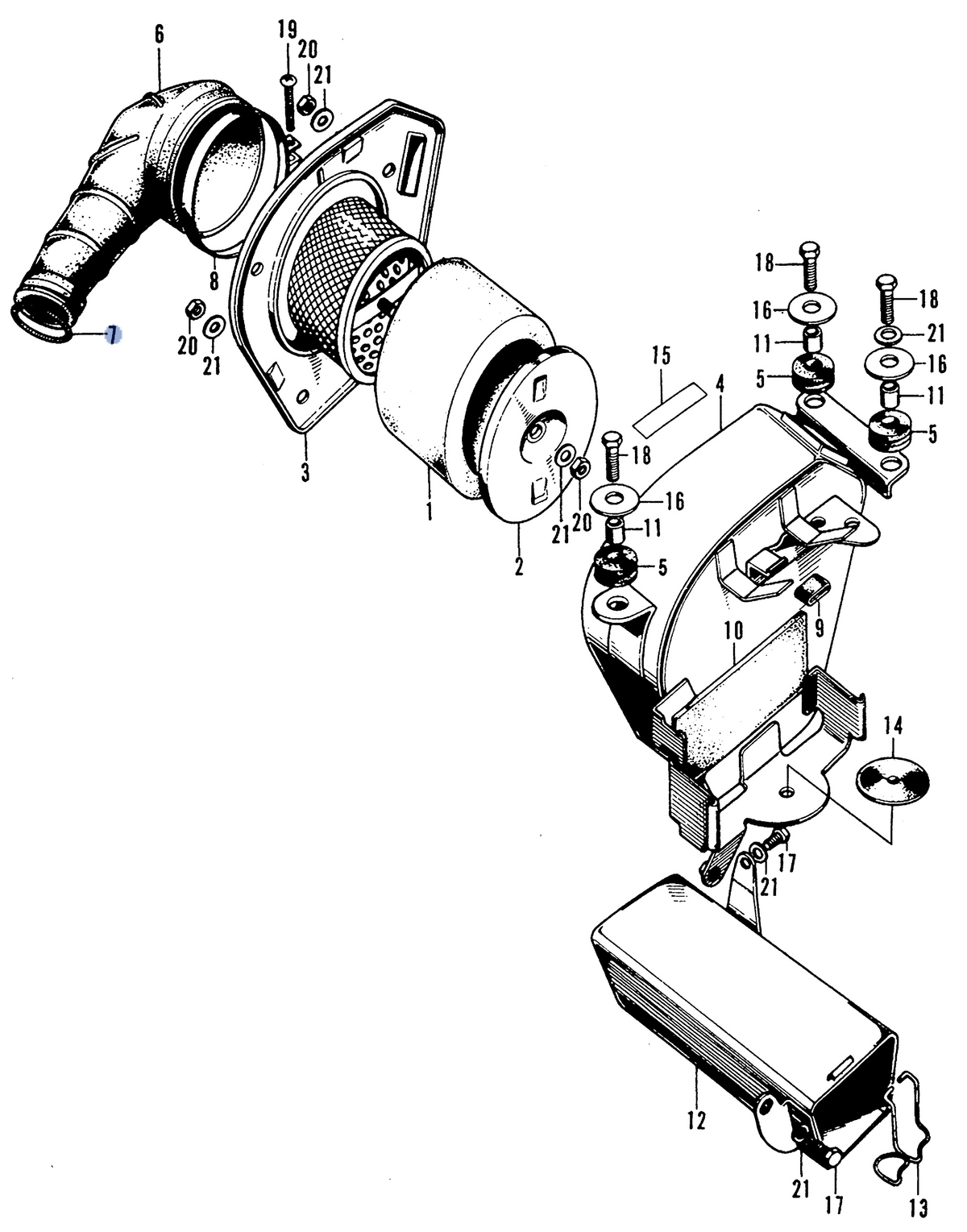 Honda OEM part 17231-051-000