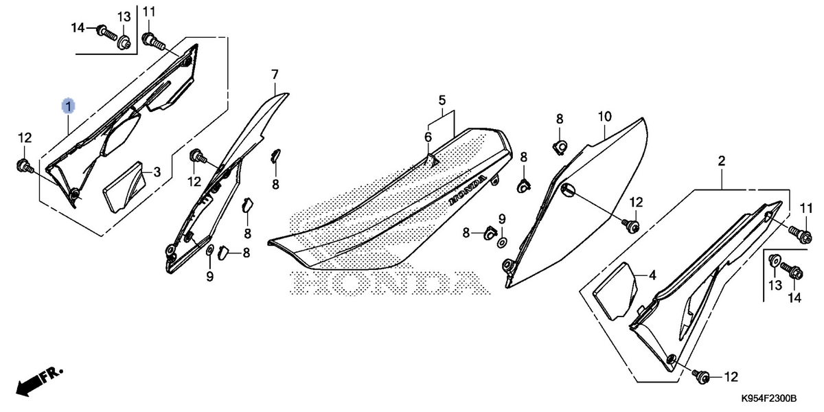 Honda OEM part 17231-K95-A20ZA