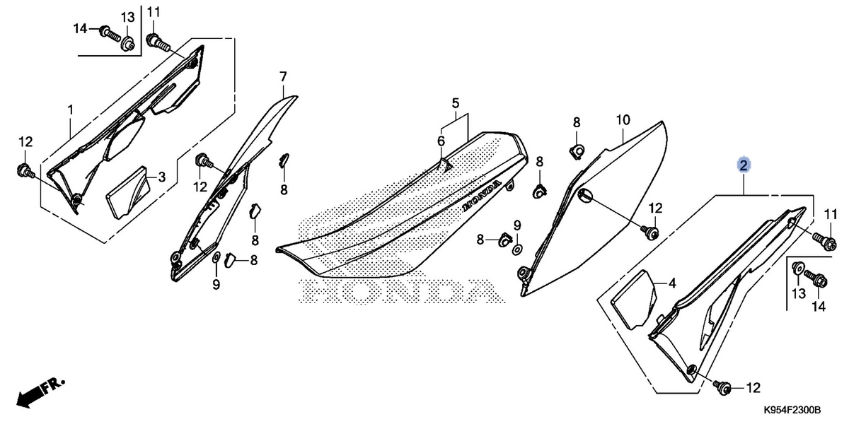 Honda OEM part 17232-K95-A20ZA