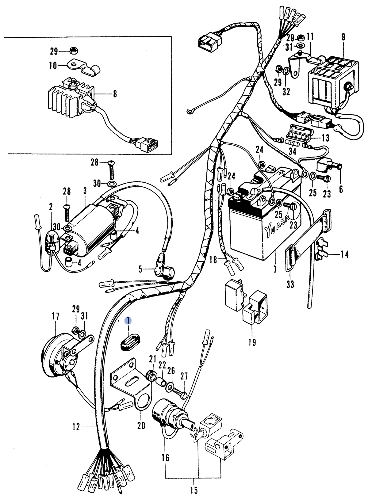 Honda OEM part 17247-240-000