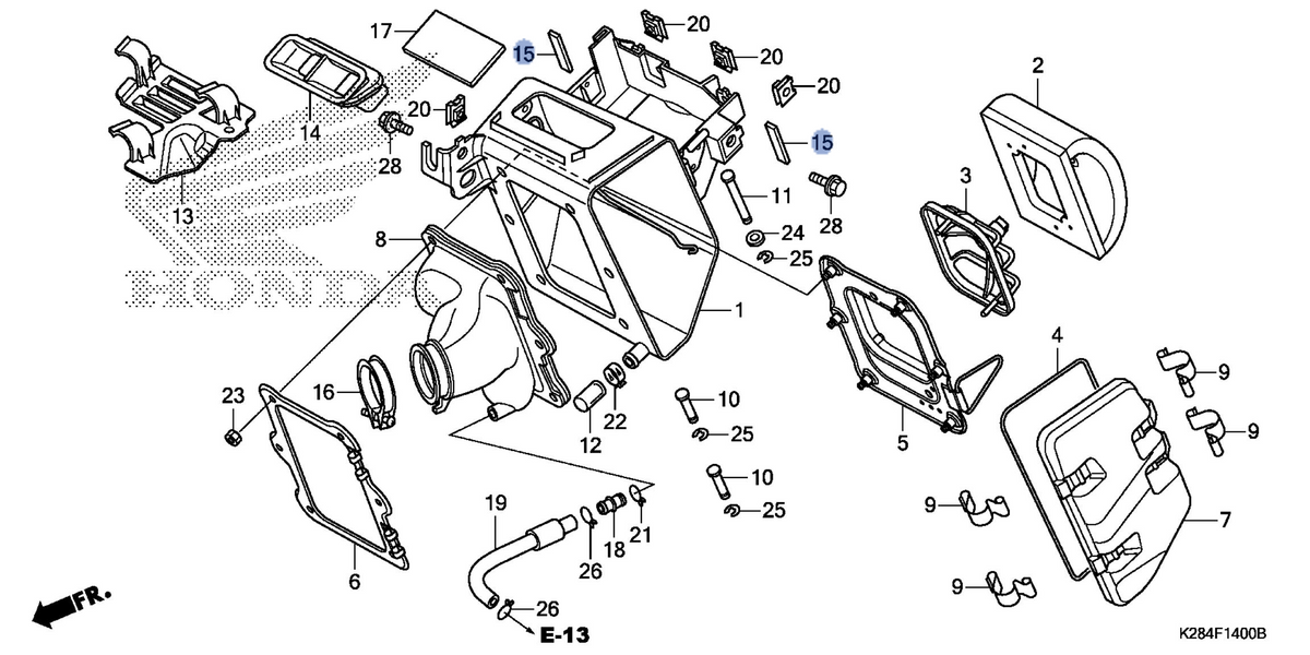Honda OEM part 17251-K28-910