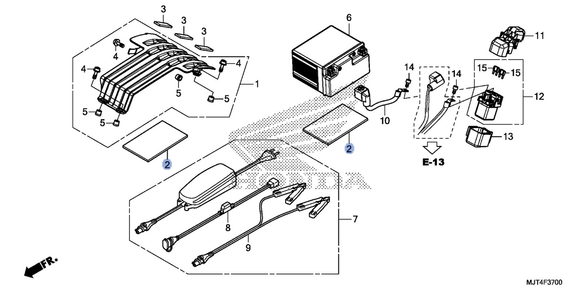 Honda OEM part 17251-MJT-E00