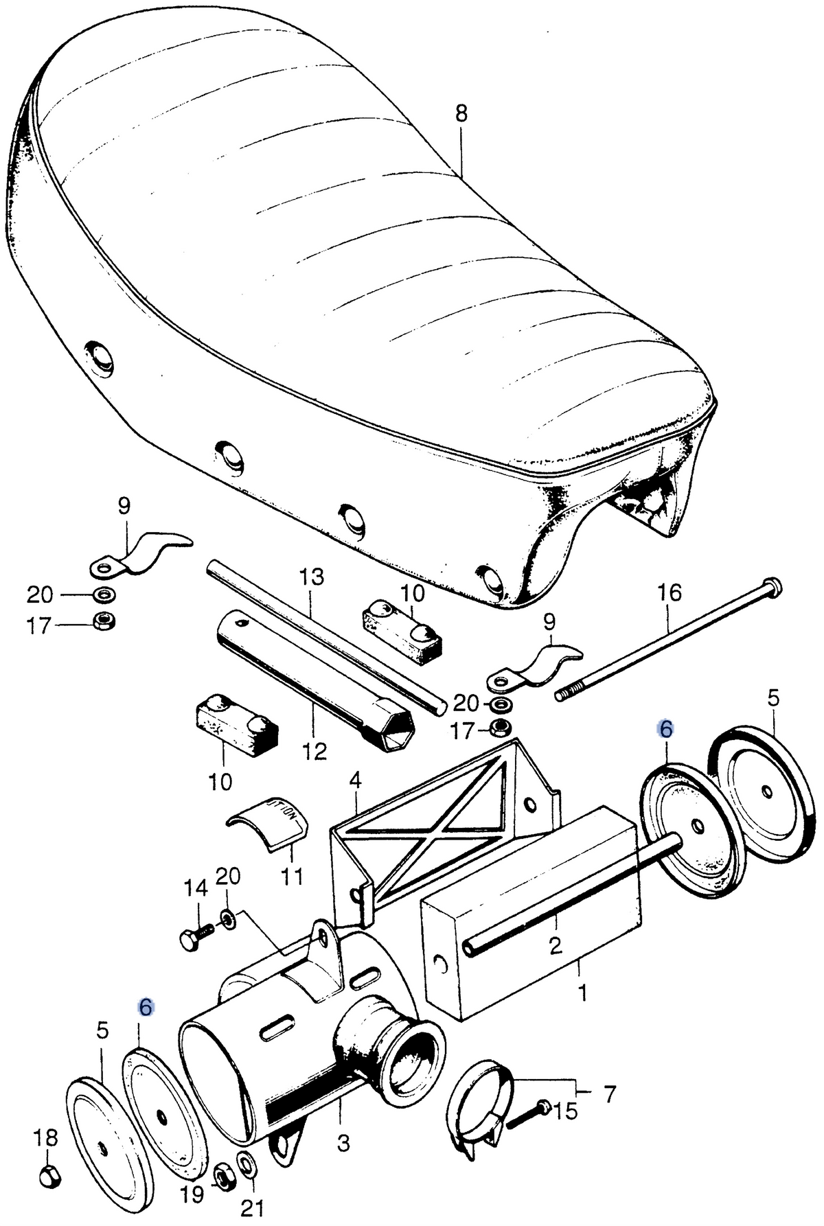 Honda OEM part 17252-098-771