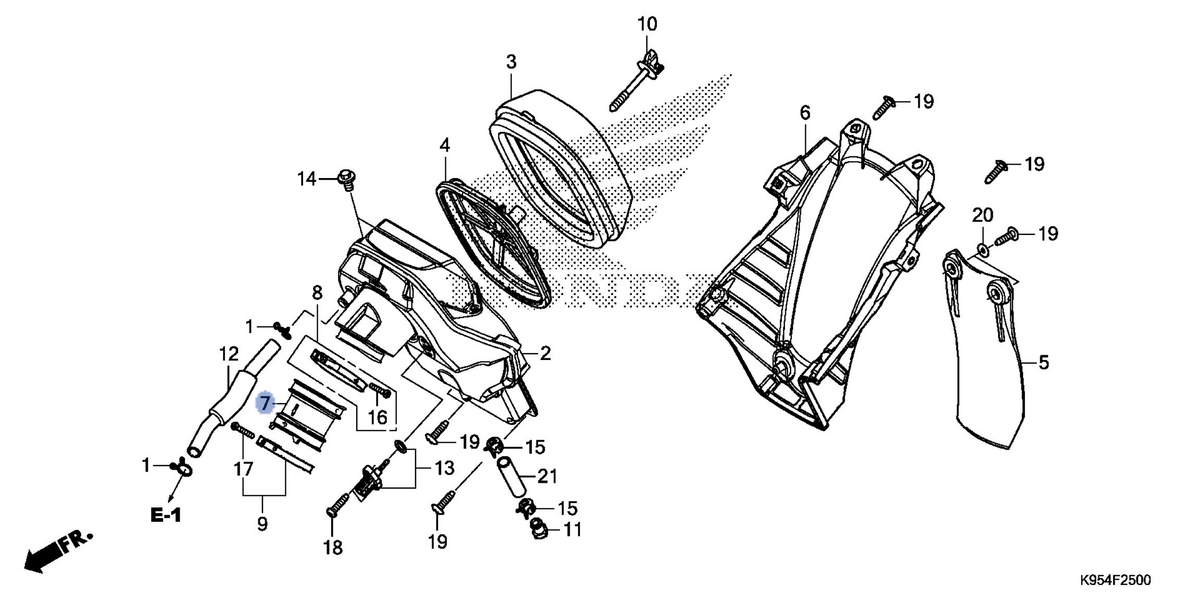 Honda OEM part 17253-K95-A20