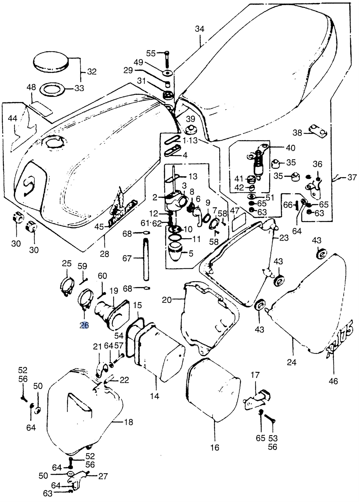 Honda OEM part 17255-303-010