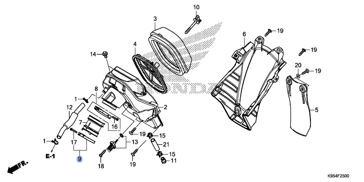 Honda OEM part 17255-K95-A20