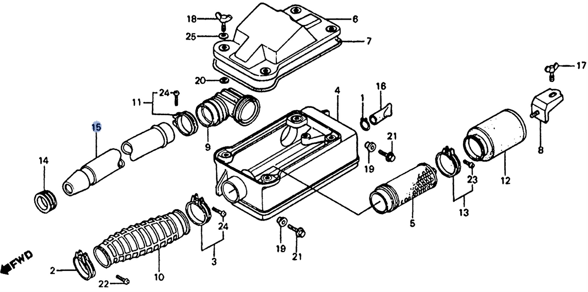 Honda OEM part 17259-943-010
