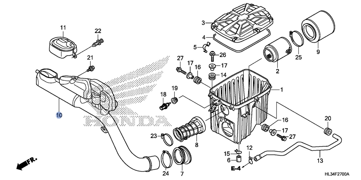 Honda OEM part 17259-HL3-A00